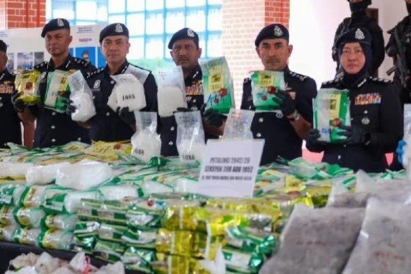 Three syndicates busted, over RM180 million worth of drugs seized around Klang Valley