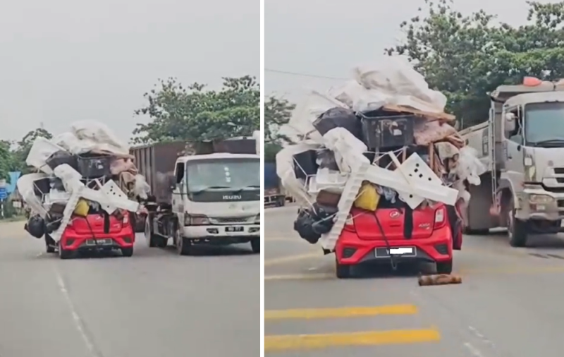‘Overloaded’ Axia poses danger to other motorists