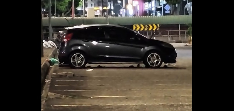 Too close for comfort (video)