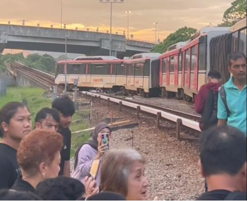 25 passengers evacuated following train disruption at Chan Sow Lin (video)