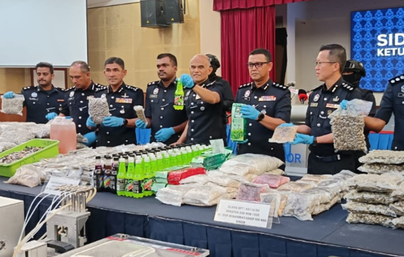 Illegal temple in Klang used to store drugs 