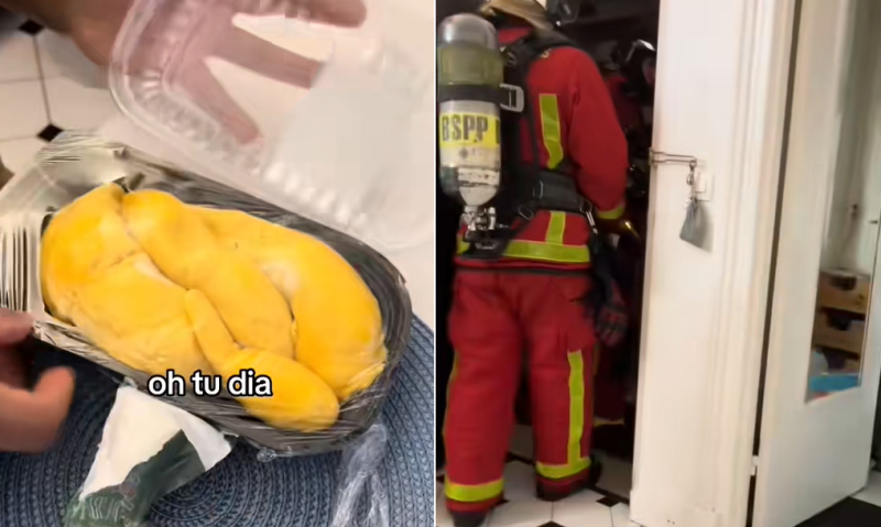 Couple enjoy durian: Smell mistaken for gas leak in Paris