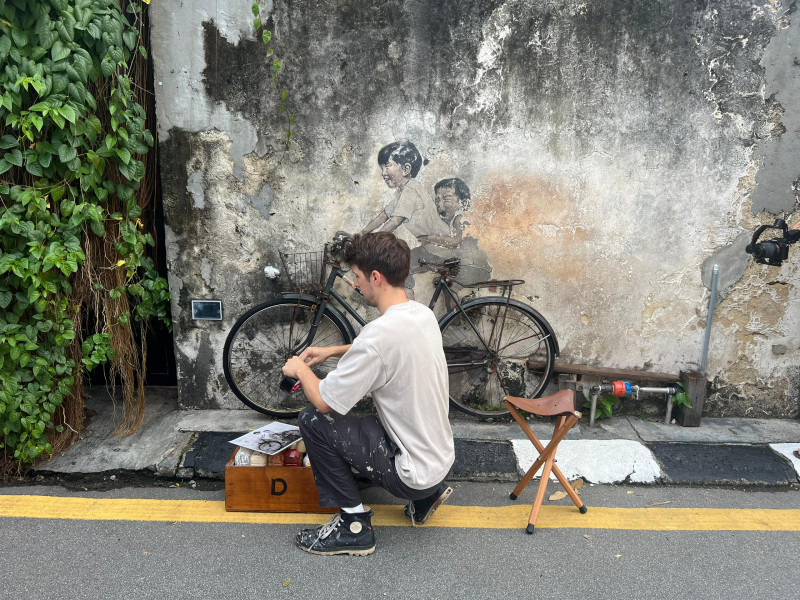   Lithuanian street artist returns to give Penang ‘fresh touch’