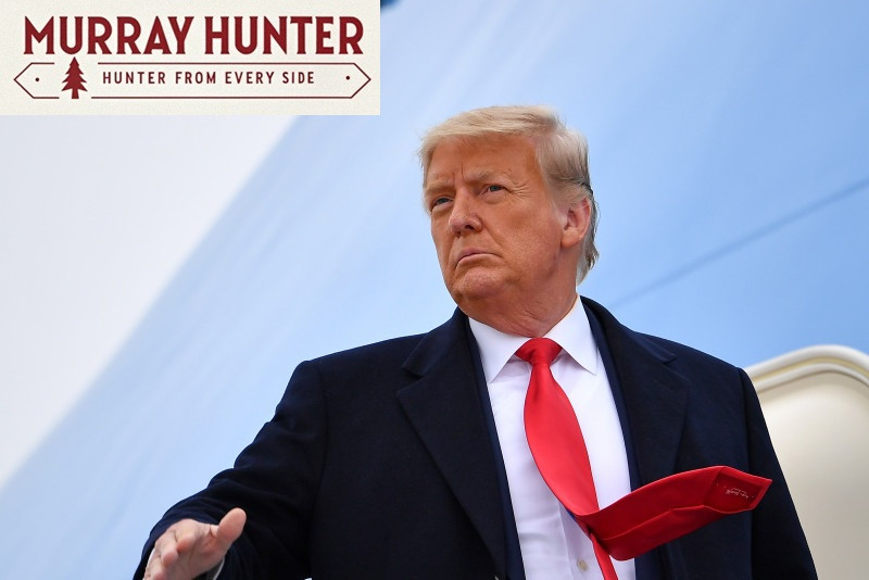 Trump attempting to make a run for it?