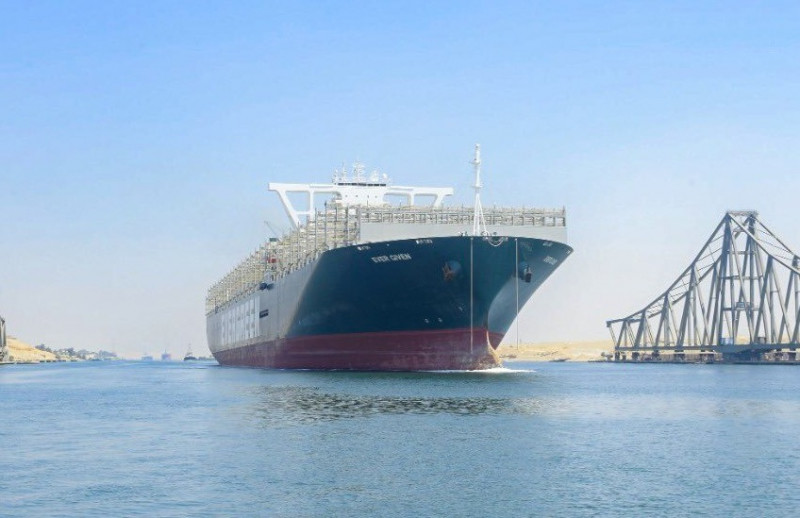 Megaship that blocked Suez heads back to Asia