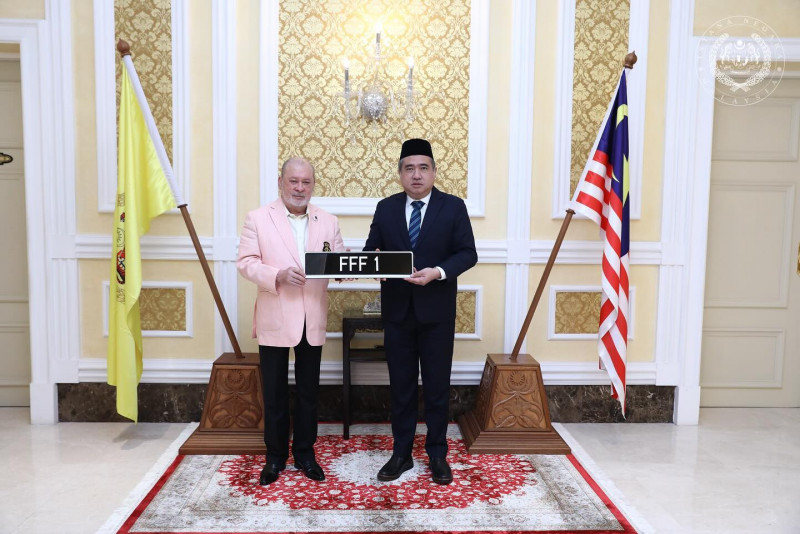 Proceeds from royal purchase of ‘FFF 1’ plate to fund transport initiatives