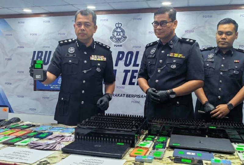 Luxury resort bungalow, hotel rooms turned into scam bases; 29 foreigners held