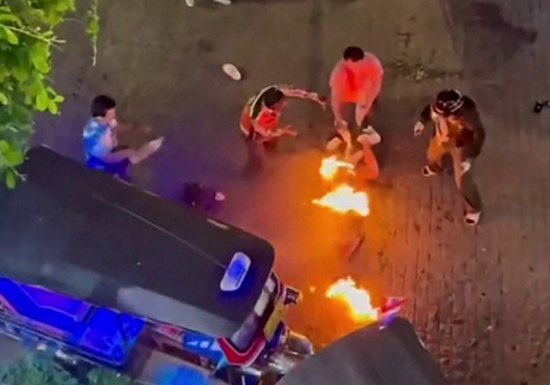 Two Malaysians critically injured in Bangkok after ex-boxer sets them on fire