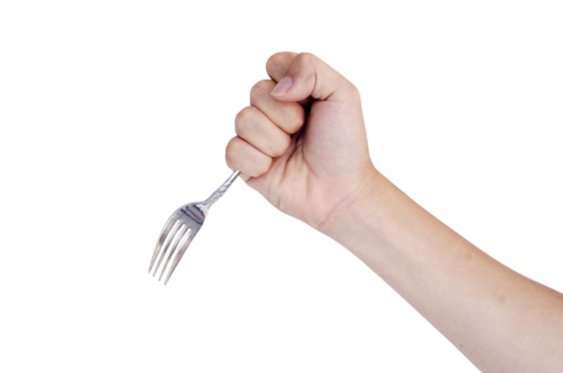 Student injured after relative attacks him with fork
