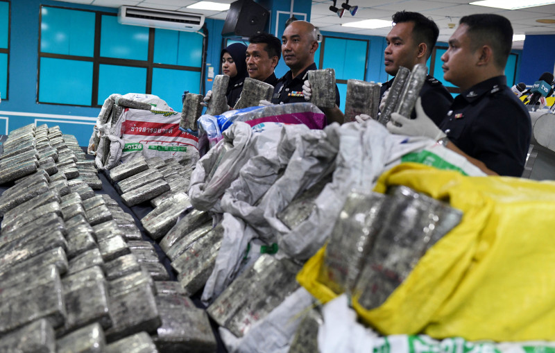 Cops seize ganja worth RM1.43 mil in Penang