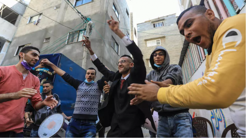 Small is beautiful: Gaza's toned-down Covid-era weddings