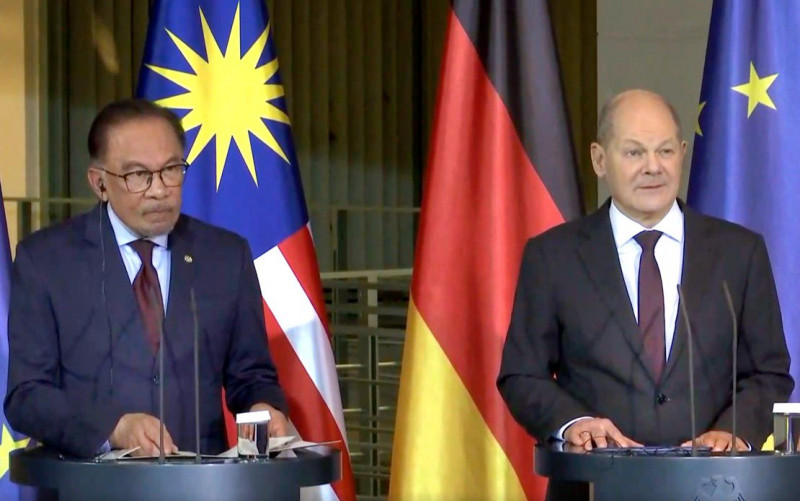 Malaysia and Germany call for lasting ceasefire in Gaza