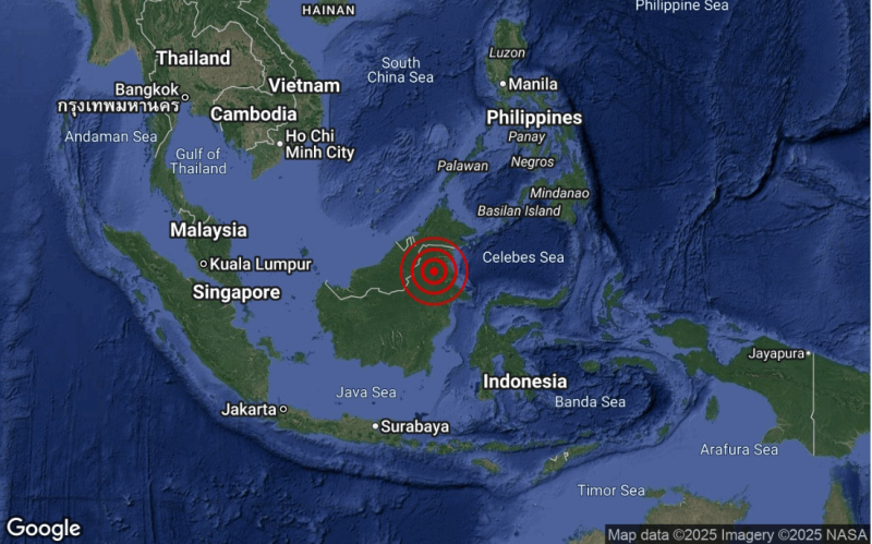 Weak quake hits Kalimantan, tremors felt in south Sabah