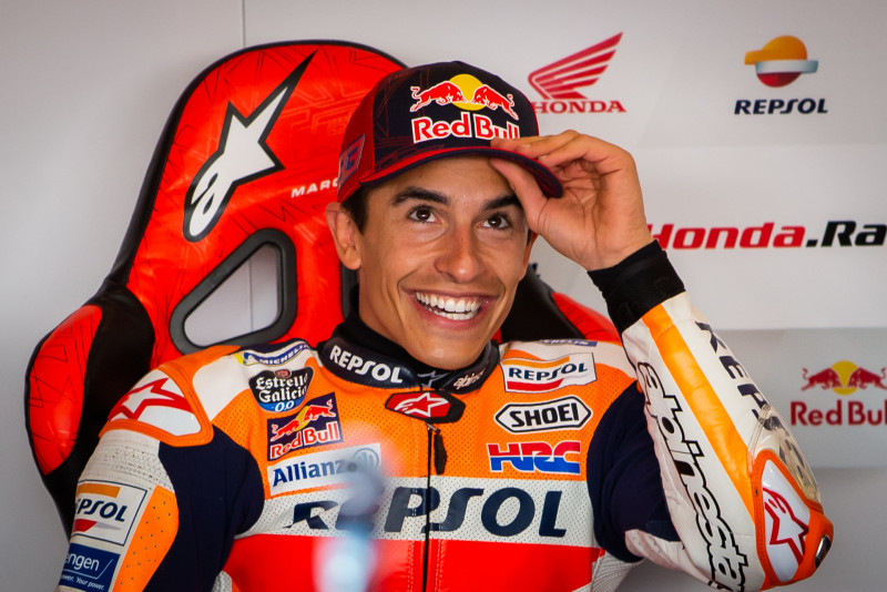 Marquez returns to crash site in Jerez for Spanish MotoGP