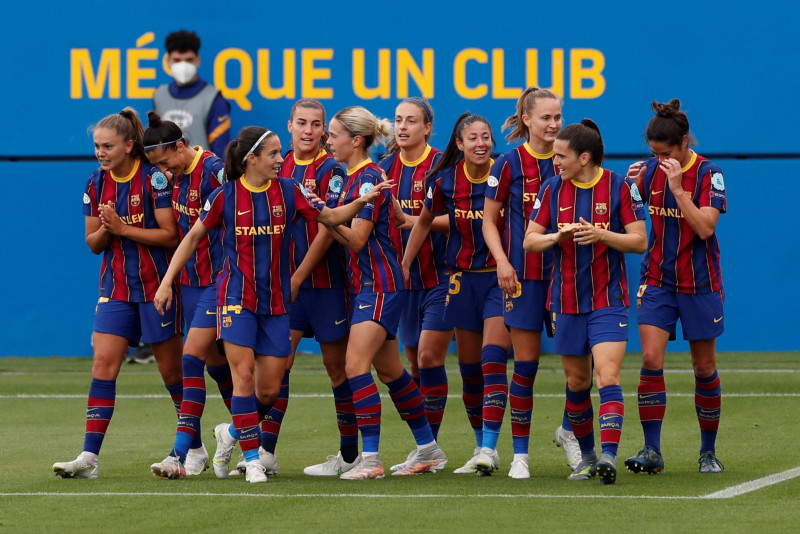 Unbeaten Barca Women wrap up league title with eight games to spare