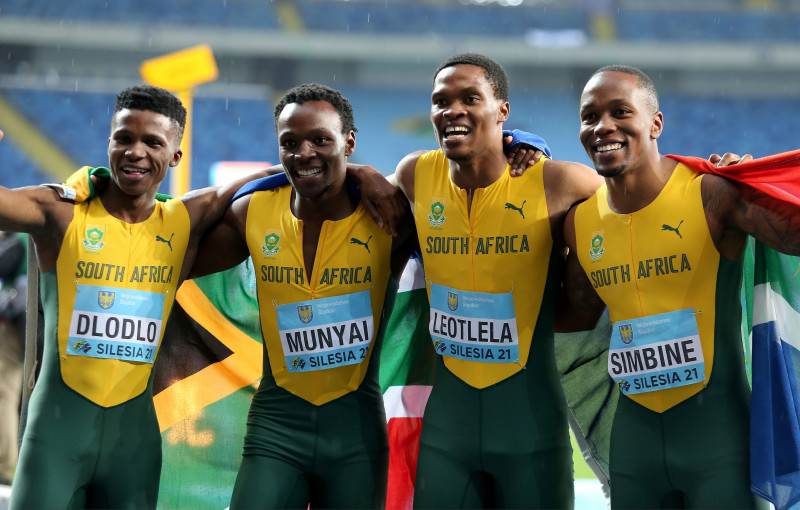 Simbine spurs South Africa to World Relays victory Sports & Fitness