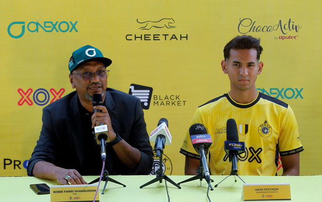 Perak FC unveil latest addition Hadi Fayyadh, launch new jerseys