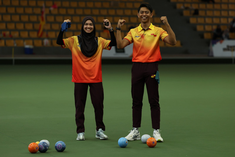 Sukma: S’gor sweep mixed pairs gold in lawn bowls