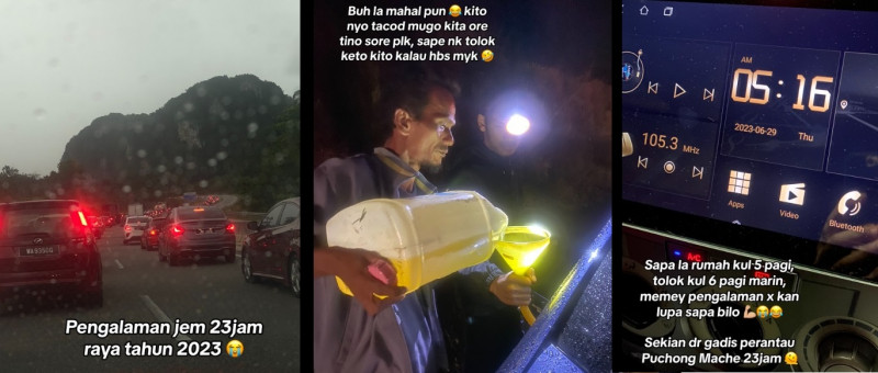 Woman shares 23-hour balik kampung ordeal
