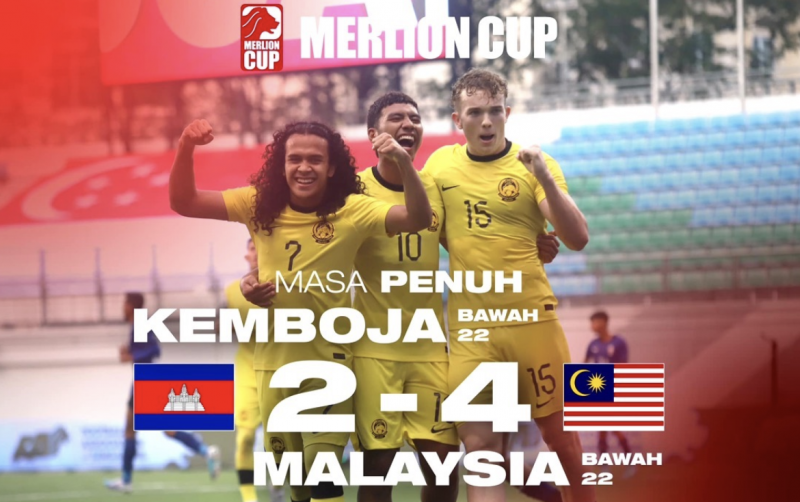 Merlion Cup: Harimau Muda springs into finals