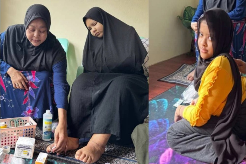 Mum, two kids suffer from diabetes since their teens