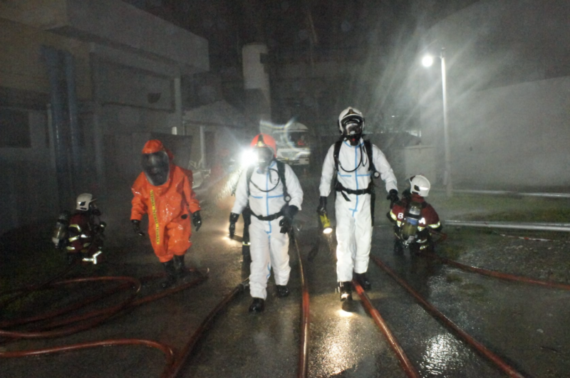 Lorry driver suffers burns after HKL gas leak