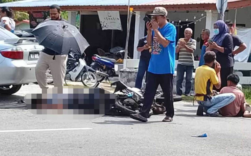 Teenager dies in motorcycle collision with car at Kuala Selangor junction