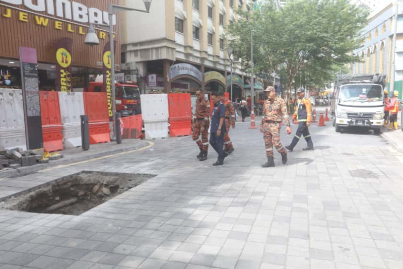 Another sinkhole appears at Masjid India