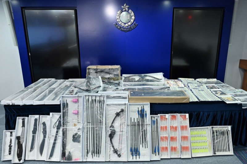 Hong Kong martial arts teacher charged over sedition, weapons