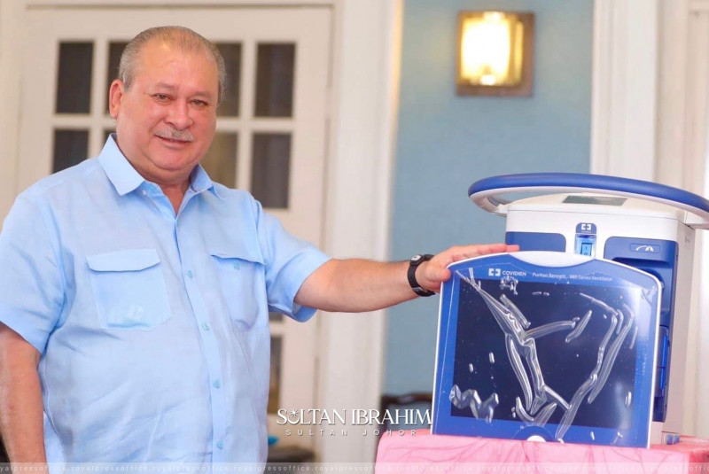 Johor sultan rallies private sector to aid in Covid-19 fight