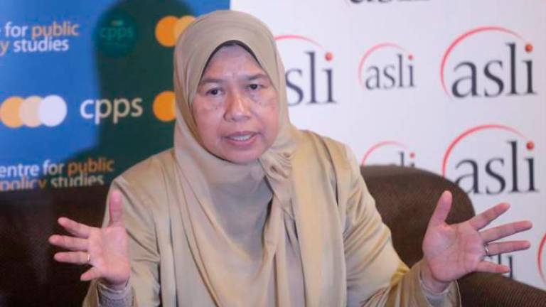 Now not the best time for general election, says Zuraida 