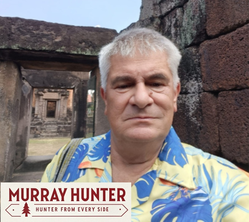 Murray Hunter’s – Hunter from every side – to feature in The Vibes from tomorrow