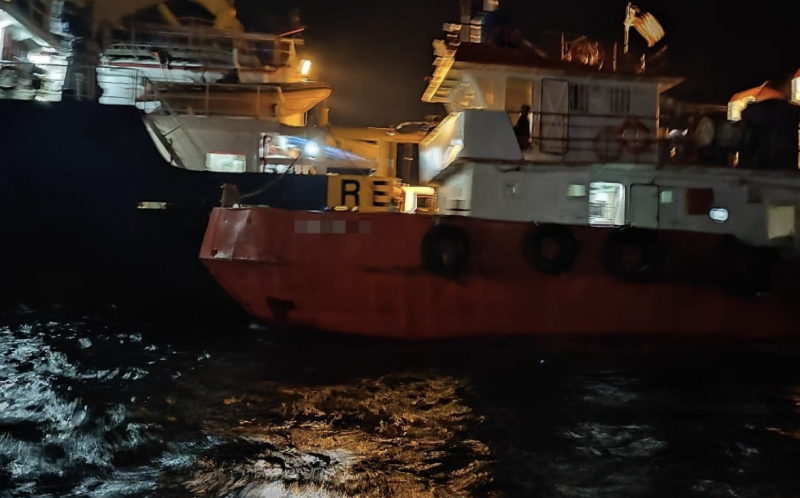 Labuan MMEA busts illegal oil transfer between two offshore vessels