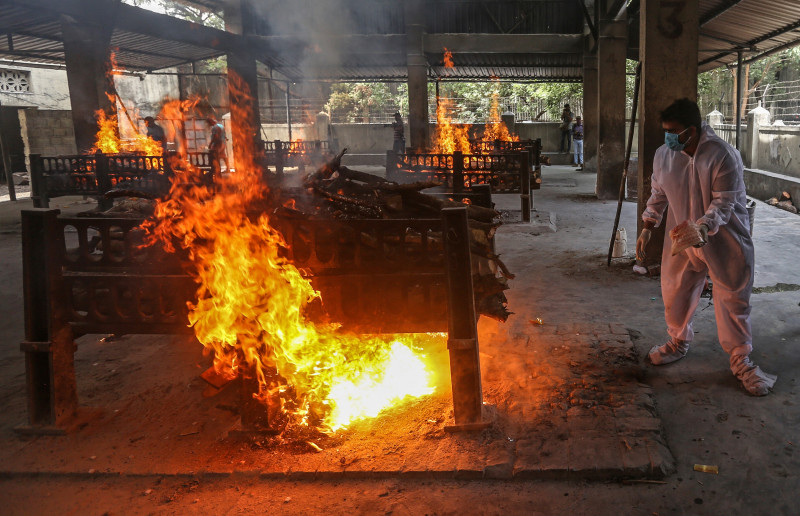 India racks up 1 mil Covid-19 cases in 3 days as death toll hits record high
