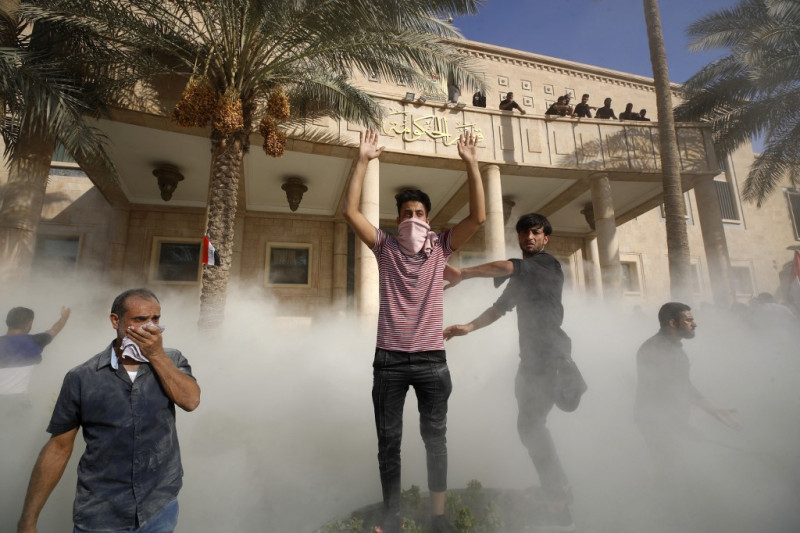US urges calm amid ‘disturbing’ reports of unrest in Baghdad