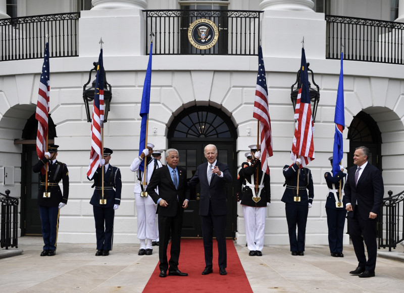 Ismail Sabri meets Biden, Asean leaders at White House
