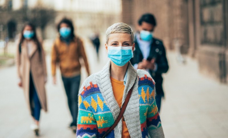 Is 'surgical mask blue' the real colour of the year for 2020?