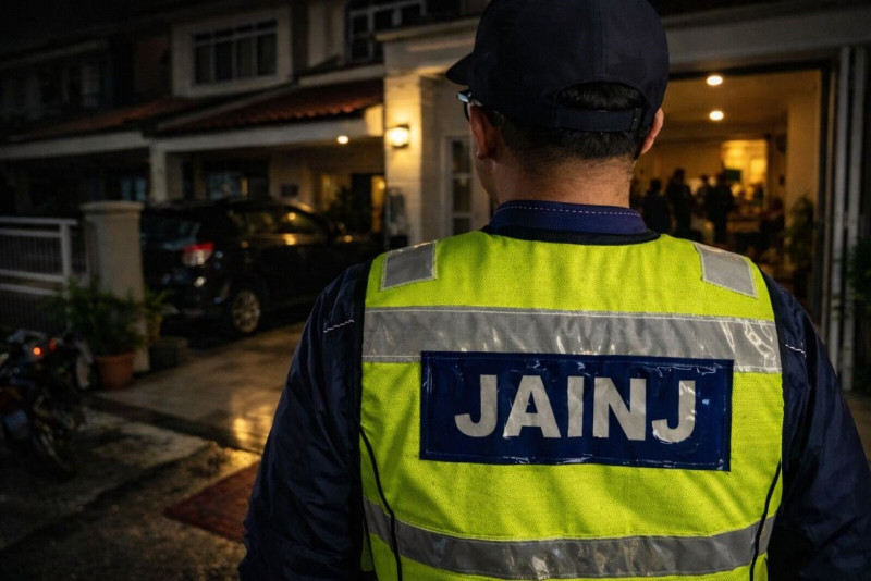 E-hailing driver caught hiding in ceiling during suspected adultery in Johor