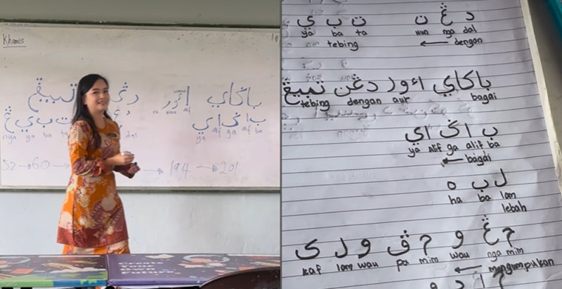 Meet Loren Fren - a Christian from Sabah who teaches and writes Jawi effortlessly