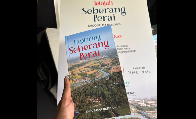 Heritage activist launches book on Seberang Perai