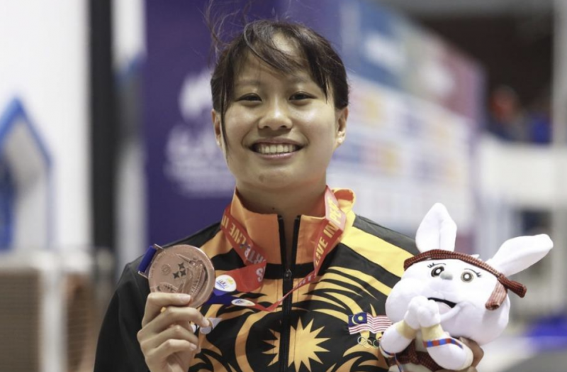 SEA Games: Jinq En brings in sole medal on first day of swimming