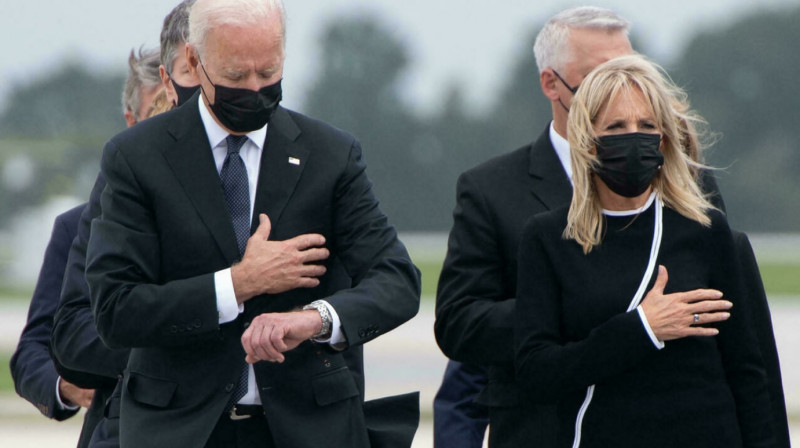 Biden honours US troops killed in Kabul airport attack