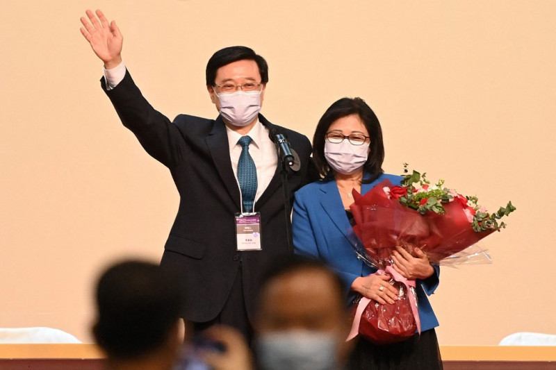 Ex-security chief John Lee anointed Hong Kong's next leader