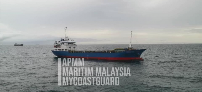 Five merchant ships forced out for illegal anchoring 