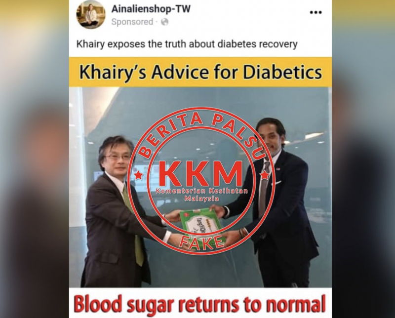 MoH refutes claim on endorsing products to replace diabetes medication