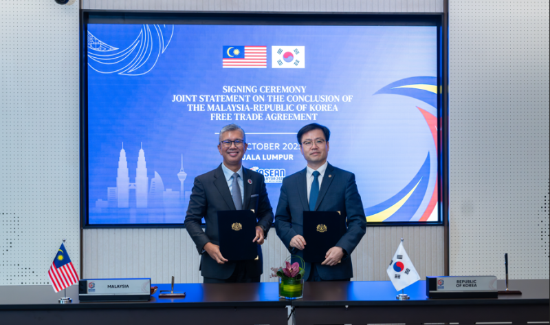 Malaysia - South Korea conclude FTA, paving the way for deeper economic partnership
