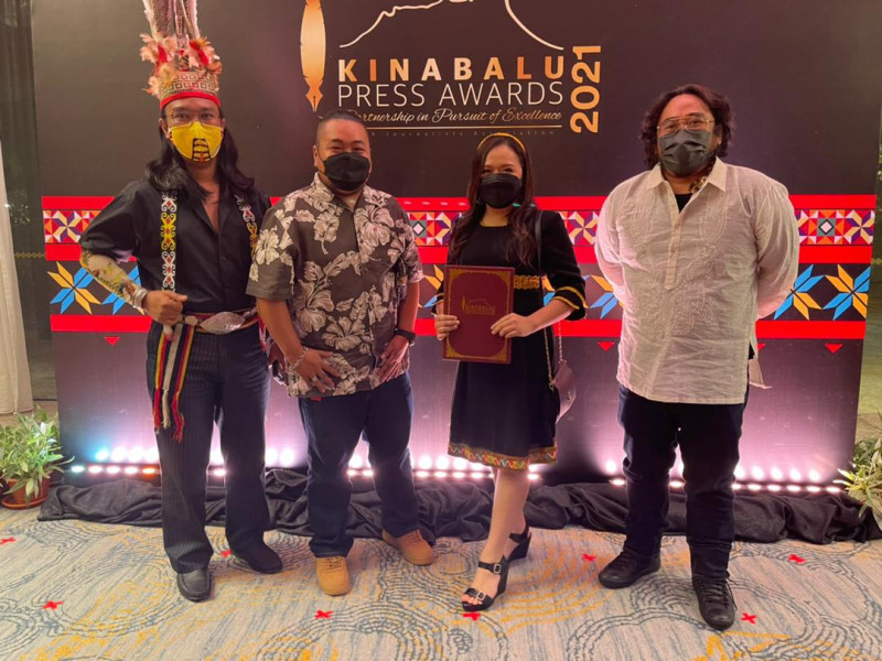 The Vibes bags gold, merit awards in debut at Kinabalu Press Awards 