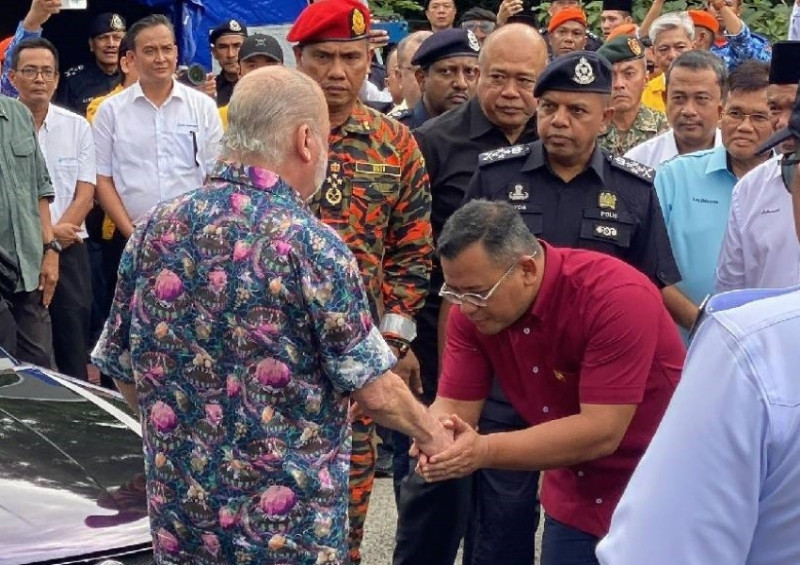 King visits gas pipeline fire incident site in Putra Heights