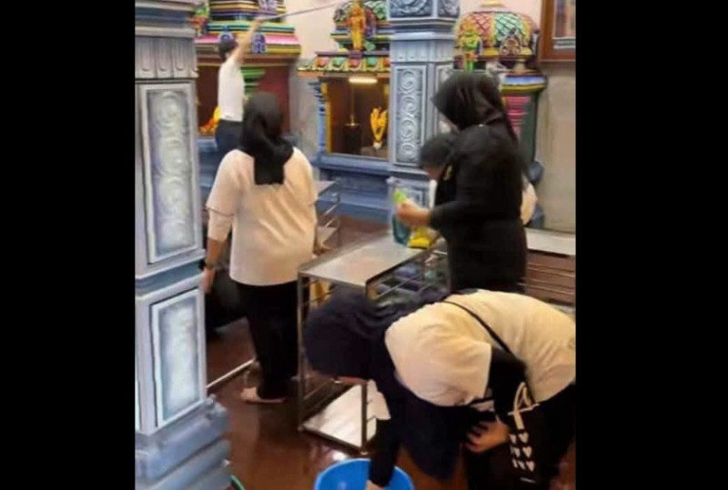 Penang Islamic Affairs Department probes Muslim workers’ involvement in temple clean-up