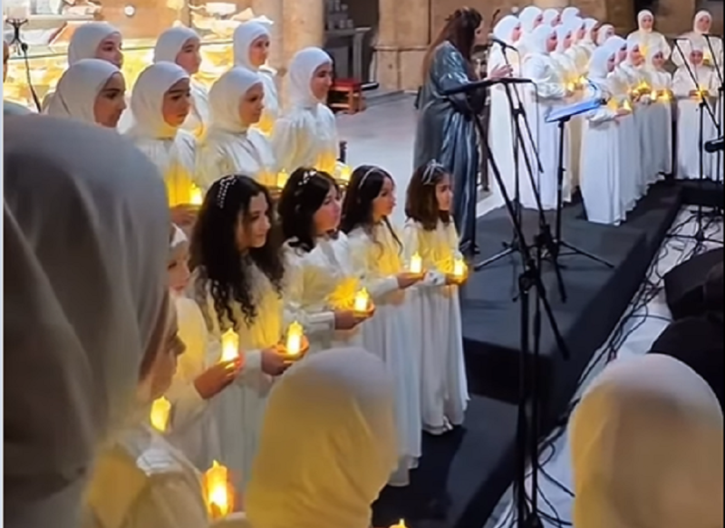 Christmas at a Lebanese church becomes symbol of interfaith harmony